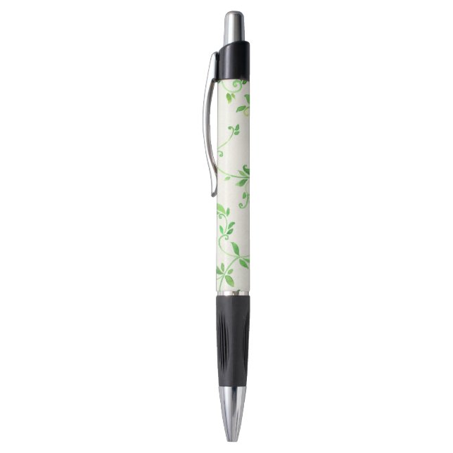 Watercolor leaves pattern (Top (Vertical))
