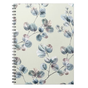Watercolor leavesart, pattern, abstract, decor, fl notebook