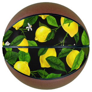 Watercolor Lemon 2 Basketball