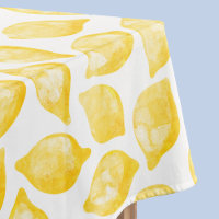 Watercolor Lemon Citrus Pattern