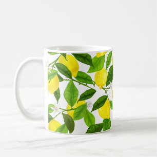 Watercolor Lemon Coffee Mug