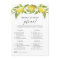 Watercolor Lemon Greenery What's On Your Phone