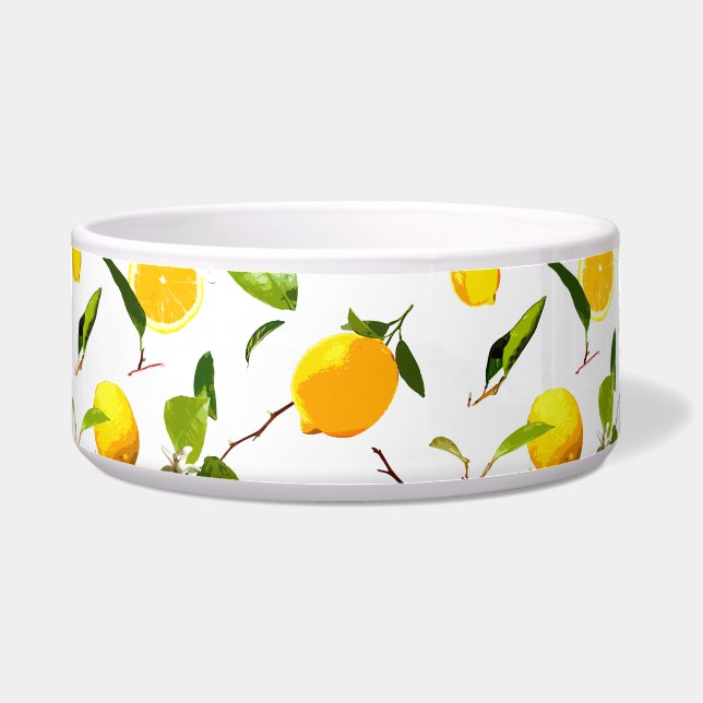 Watercolor Lemon & Leaves 16 (Front)