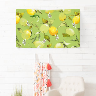 Watercolor lemons 22 banner