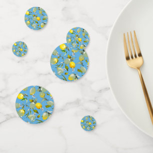 Watercolor lemons 26 confetti