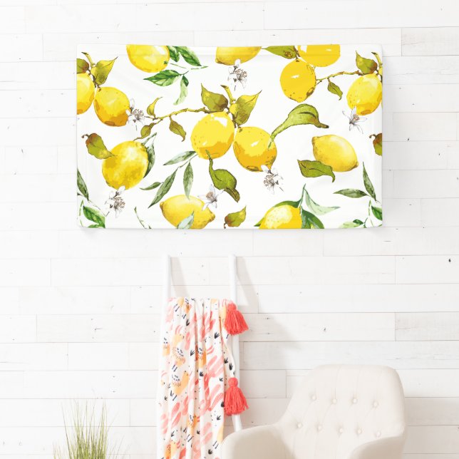 Watercolor lemons 5 banner (Insitu)
