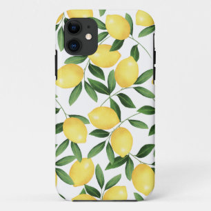 WATERCOLOR LEMONS iPhone 11 CASE