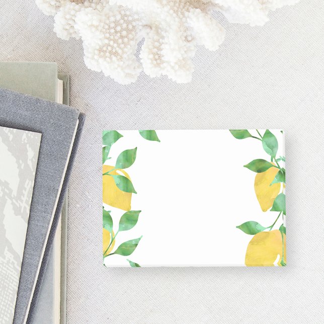 Watercolor Lemons Sticky Notes (Creator Uploaded)