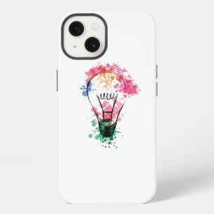 Watercolor Light Bulb iPhone 13 Case