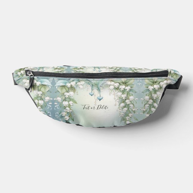 Watercolor Lily of the Valley Fanny Pack (Lay Down)