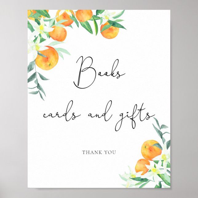 Watercolor little cutie books cards and gifts  poster (Front)