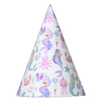 Watercolor Little Mermaid Magical Birthday Party