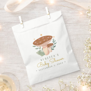 Watercolor Little Red mushrooms  Favour Bag