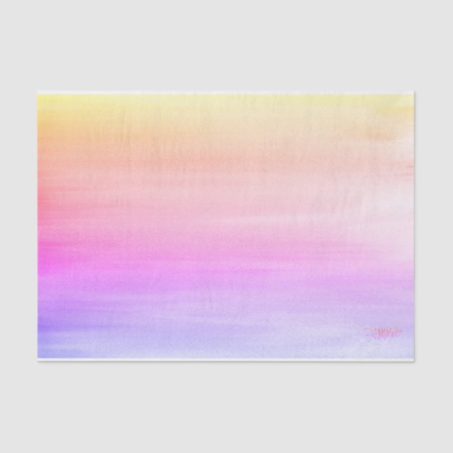 Watercolor look tissue paper - HAMbWG (Front)