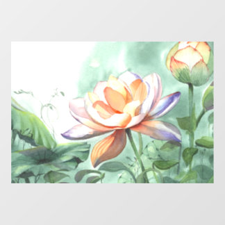 Watercolor Lotus