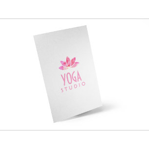 Watercolor Lotus Flower Flyer