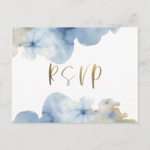 Watercolor Lux RSVP Postcard