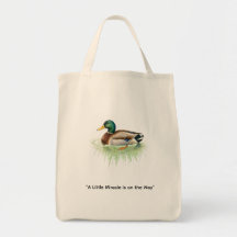 Watercolor Mallard Duck Baby Shower