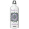 Watercolor Mandala Water Bottle