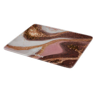 Watercolor Marble for Cutting Board