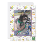 Watercolor Mardi Gras Masks King Cake Crown Photo