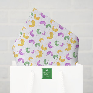 Watercolor Mardi Gras Party Tissue Paper