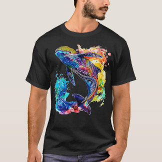 Watercolor Marine Life T-Shirt