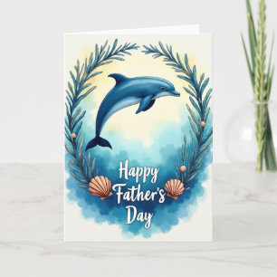 Watercolor Marine Mammal Card
