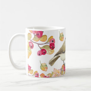 Watercolor Marsh Tit Coffee Mug