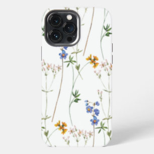Watercolor Meadow Seamless Pattern iPhone 13 Pro Max Case