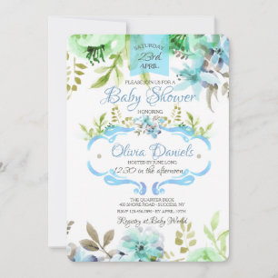 Watercolor Medley Invitation