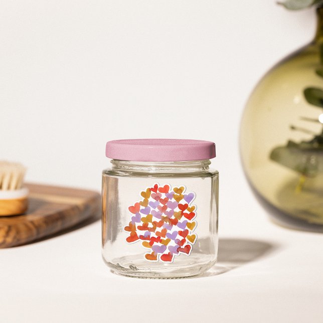 Watercolor melting hearts - retro palette (Creator Uploaded)