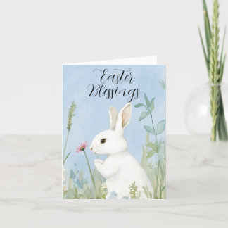 Watercolor Minimalist Easter Notecard