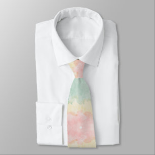 Watercolor mixture tie