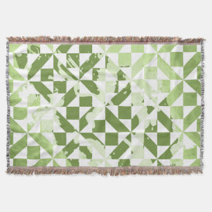 Watercolor motifs 3 throw blanket