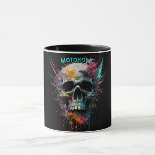 Watercolor Motoholic Mug