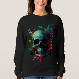 Watercolor Motoholic Sweatshirt