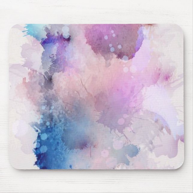 Watercolor Mouse Pad (Front)