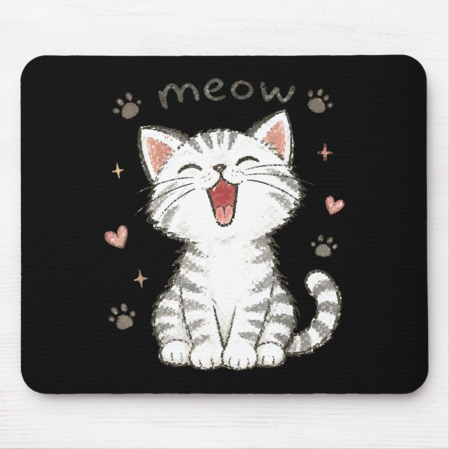 Watercolor Mouse Pad (Front)