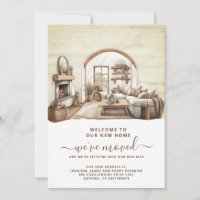 Watercolor Moving Home Home Interior