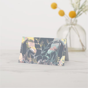 Watercolor Mushrooms Place Card