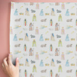 Watercolor Nativity Christmas Wrapping Paper<br><div class="desc">PreppyPrint.com - Add your personalised touch to this wrapping paper. Click "edit design" to change the font,  image size,  etc. Transfer this design onto the products of your choice too! Cover photo by rawpixel.com. Please visit my designer store,  PreppyPrint.com,  for coordinating items.</div>