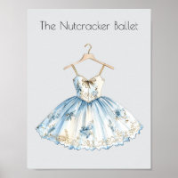 Watercolor Nutcracker Ballet Christmas Tutu
