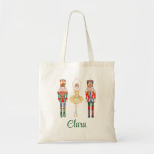 Watercolor Nutcracker Ballet Tote Bag