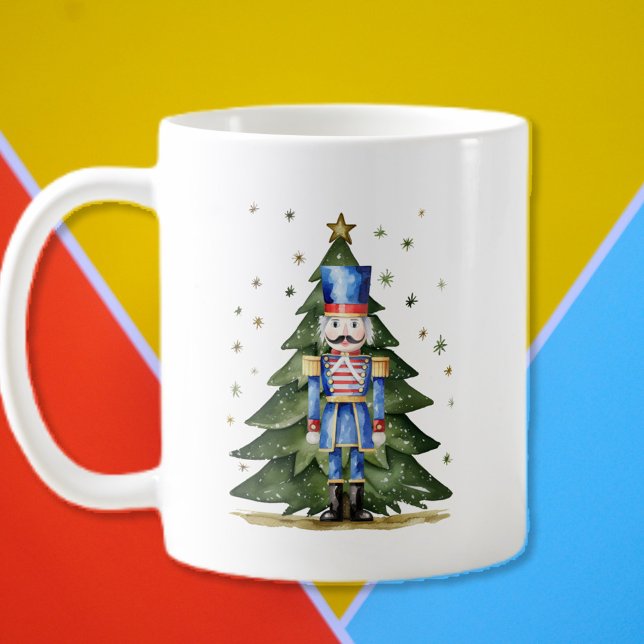 Watercolor Nutcracker Coffee Mug (Creator Uploaded)