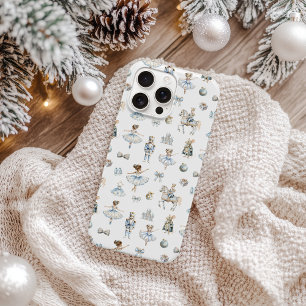 Watercolor Nutcracker Pattern iPhone 15 Pro Max Case