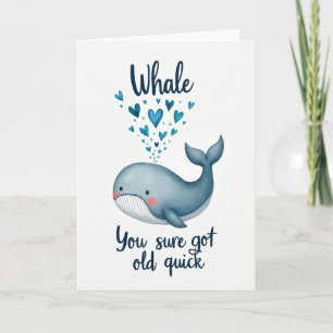 Watercolor Ocean Friend Birthday Card
