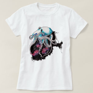 Watercolor Octopus T-Shirt