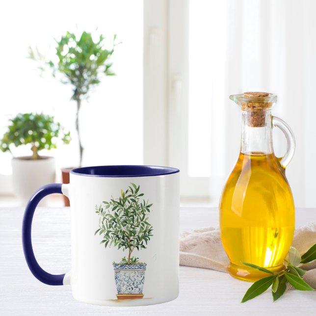 Watercolor Olive Tree Mug (Creator Uploaded)