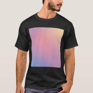 Watercolor Ombre Pastel Pink Blue Yellow Gradient T-Shirt